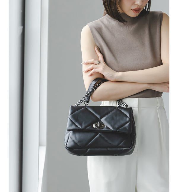 NOBLE「《NOBLE別注・一部店舗・WEB限定追加》Maison Vincent パッファーキルティングバッグ」|ショルダー・メッセンジャー|