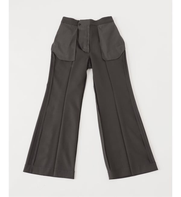 Spick and Span「《セットアップ可 / 追加》ウールブレンドパンツ」|スラックス|
