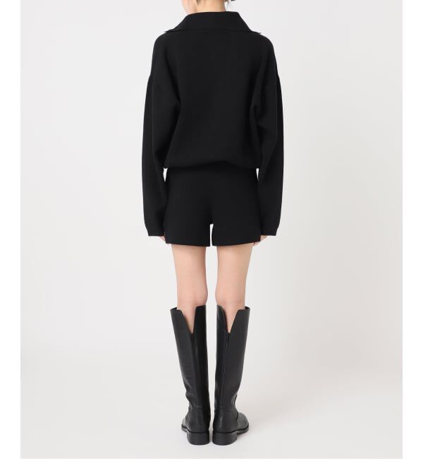 U by SPICK&SPAN「フロントボタンニットオールインワン」|オールインワン|