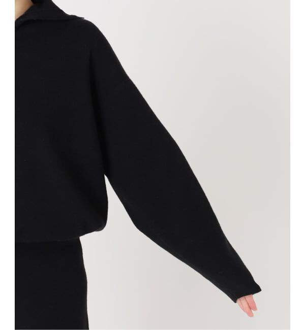 U by SPICK&SPAN「フロントボタンニットオールインワン」|オールインワン|