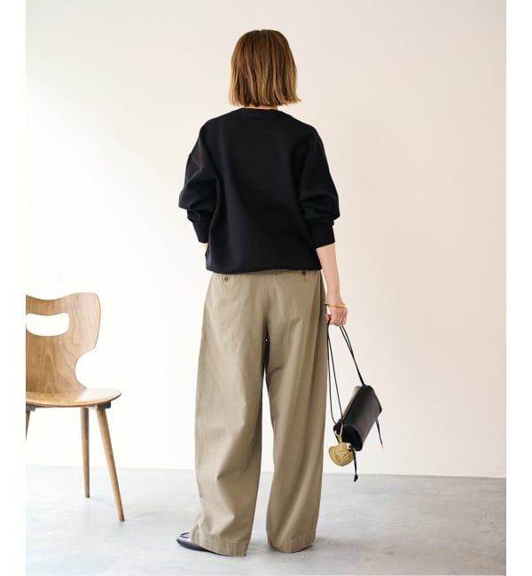 FRAMeWORK「SLOUCHY LIGHT CHINO パンツ」|チノ|