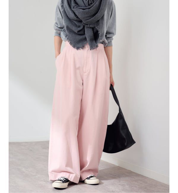 FRAMeWORK「SLOUCHY LIGHT CHINO パンツ」|チノ|