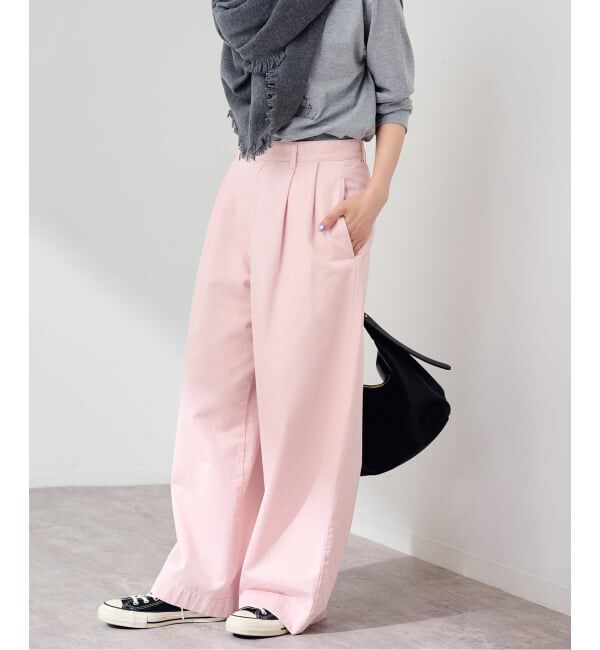 FRAMeWORK「SLOUCHY LIGHT CHINO パンツ」|チノ|