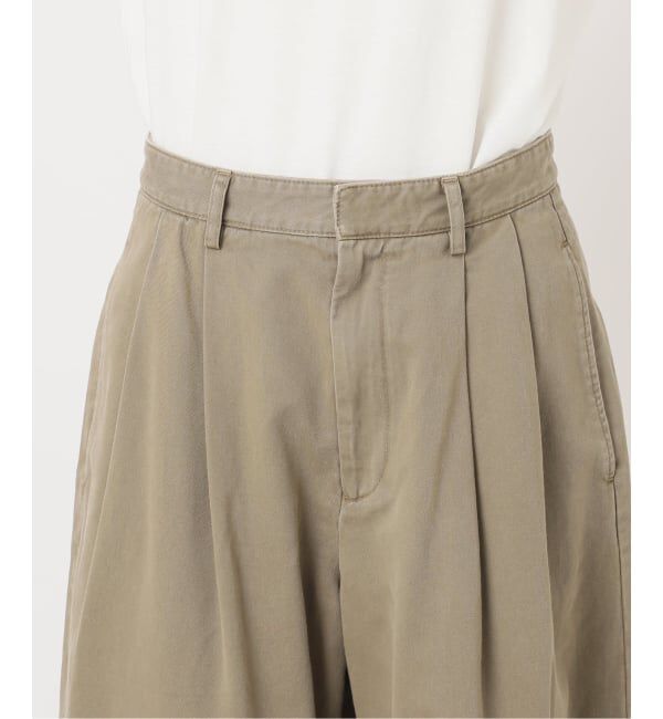 FRAMeWORK「SLOUCHY LIGHT CHINO パンツ」|チノ|
