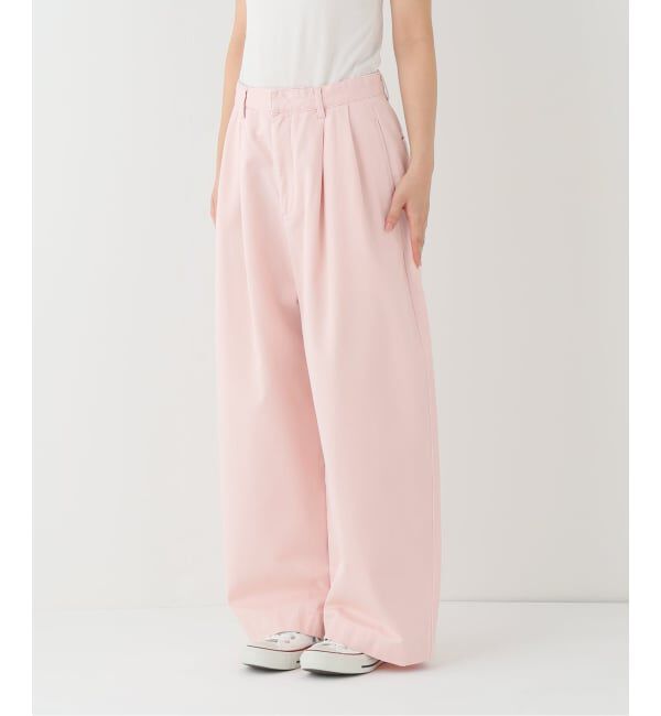 FRAMeWORK「SLOUCHY LIGHT CHINO パンツ」|チノ|