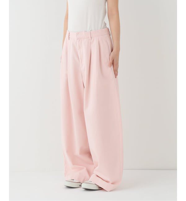 FRAMeWORK「SLOUCHY LIGHT CHINO パンツ」|チノ|
