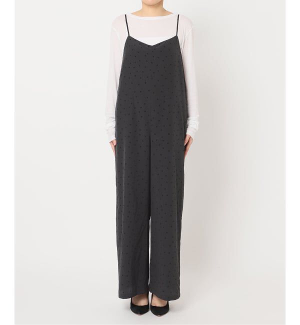 Spick and Span「《追加》フロッキードットキャミサロペット」|オールインワン|