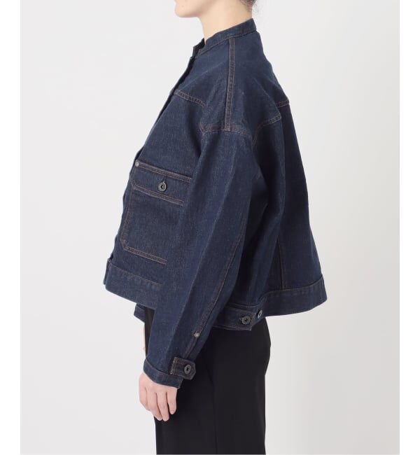 Spick and Span「《40周年 / 予約》5 1/2 40th 2ND-LINE CROP JK」|デニムジャケット|