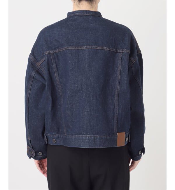 Spick and Span「《40周年 / 予約》5 1/2 40th 2ND-LINE CROP JK」|デニムジャケット|