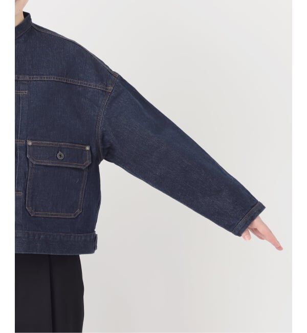 Spick and Span「《40周年 / 予約》5 1/2 40th 2ND-LINE CROP JK」|デニムジャケット|