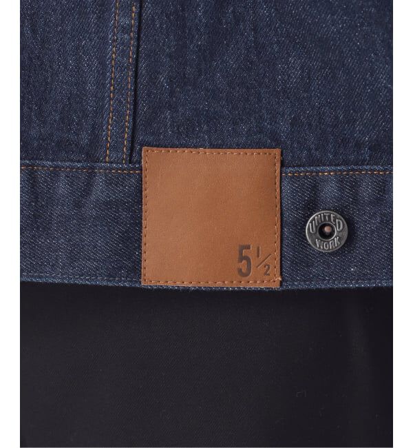 Spick and Span「《40周年 / 予約》5 1/2 40th 2ND-LINE CROP JK」|デニムジャケット|