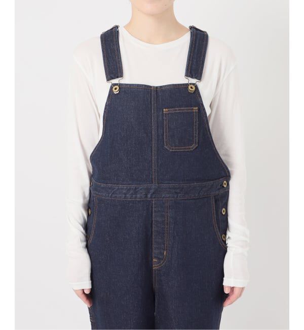 Spick and Span「《40周年 / 予約》5 1/2 40th FLARE LINE OVERALLS」|オールインワン|