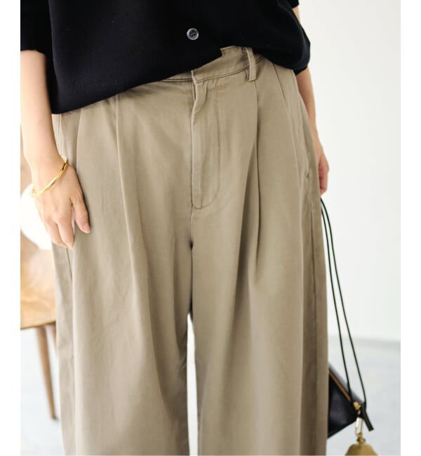 FRAMeWORK「≪新色 / 追加予約≫SLOUCHY LIGHT CHINO パンツ 3」|チノ|