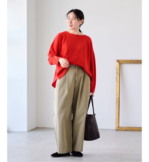 FRAMeWORK「≪新色 / 追加予約≫SLOUCHY LIGHT CHINO パンツ 3」|チノ|