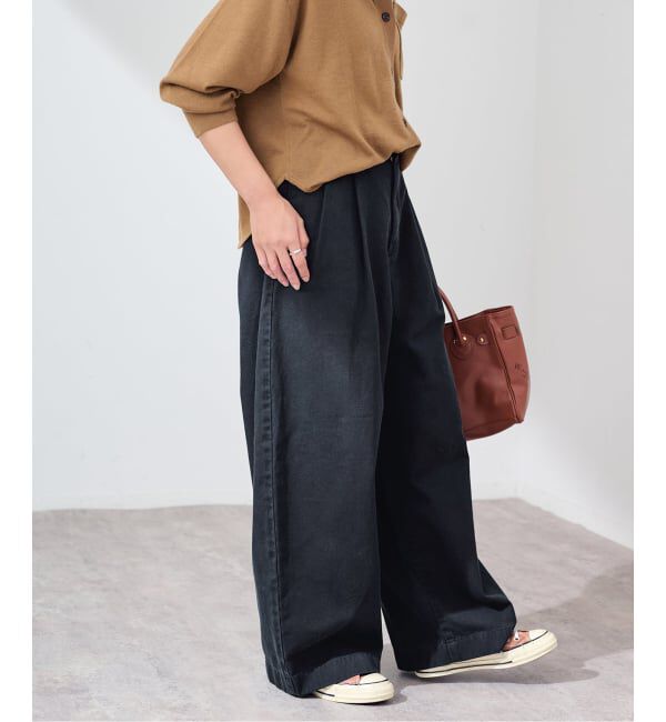 FRAMeWORK「≪新色 / 追加予約≫SLOUCHY LIGHT CHINO パンツ 3」|チノ|