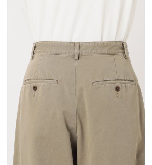 FRAMeWORK「≪新色 / 追加予約≫SLOUCHY LIGHT CHINO パンツ 3」|チノ|