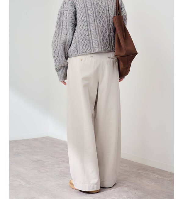 FRAMeWORK「≪新色 / 追加予約≫SLOUCHY LIGHT CHINO パンツ 3」|チノ|