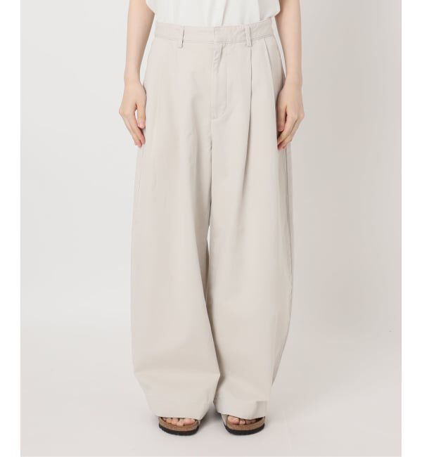 FRAMeWORK「≪新色 / 追加予約≫SLOUCHY LIGHT CHINO パンツ 3」|チノ|