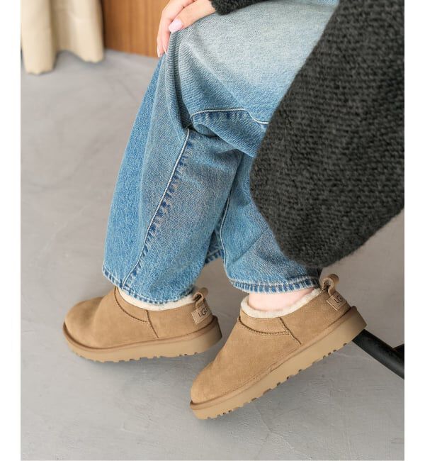  「《追加予約》UGG/アグ W CLASSIC MICRO」|ショートブーツ|