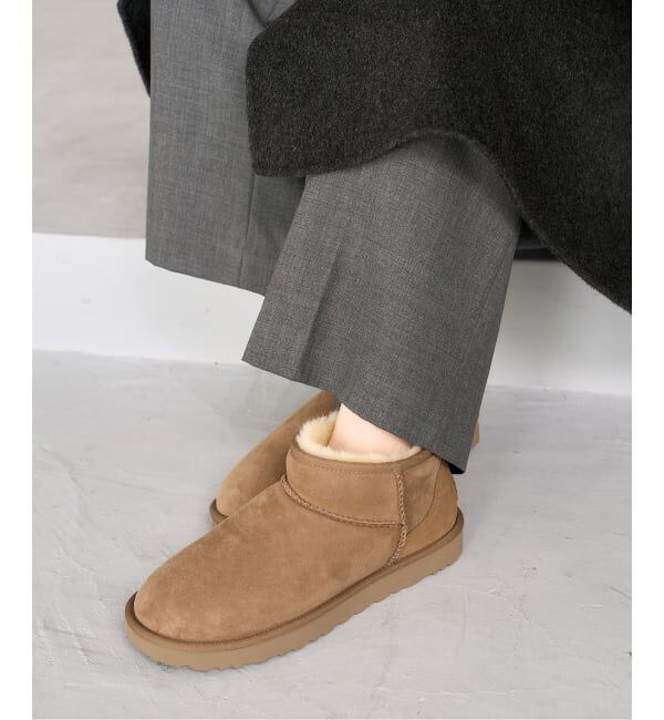  「《追加予約》UGG/アグ W CLASSIC ULTRA MINI」|ショートブーツ|