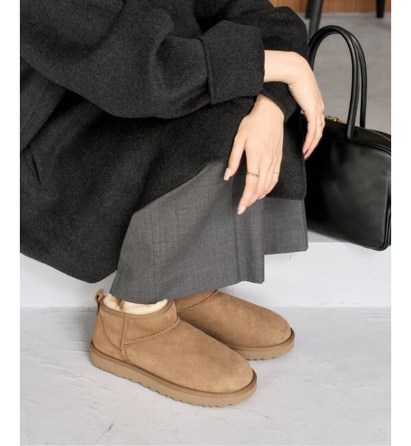  「《追加予約》UGG/アグ W CLASSIC ULTRA MINI」|ショートブーツ|