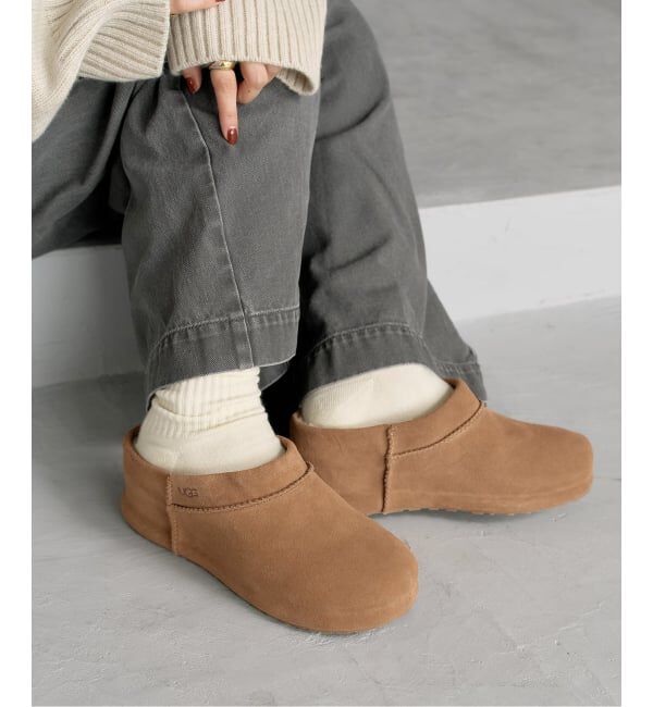  「《予約》UGG/アグ W ENWRAP CLOG」|その他|ブラウン