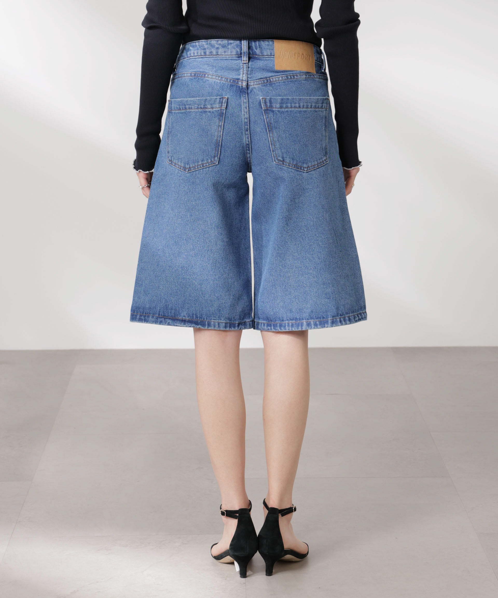 nano･universe「OperaSPORT/DANIELLE DENIM SHORTS」|チノ|