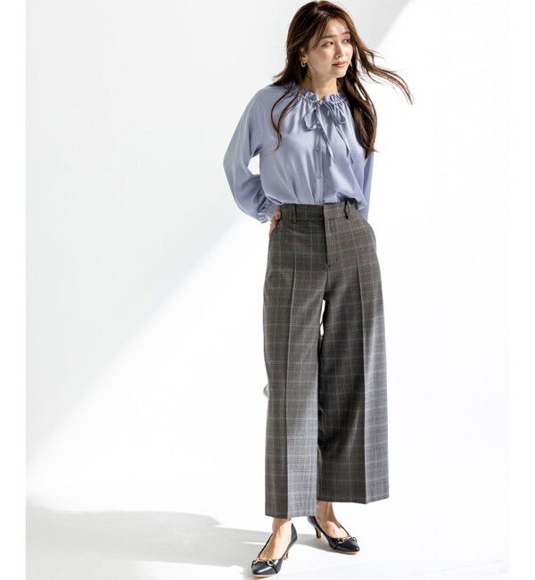 ANY SIS「ビューティサーモ2WAYストレッチ ワイドパンツ」|その他|