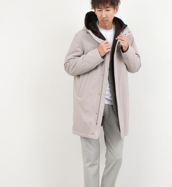 NOLLEY'S goodman「【HERNO/ヘルノ】HOOD BOA LONG 26AW」|ダウン|