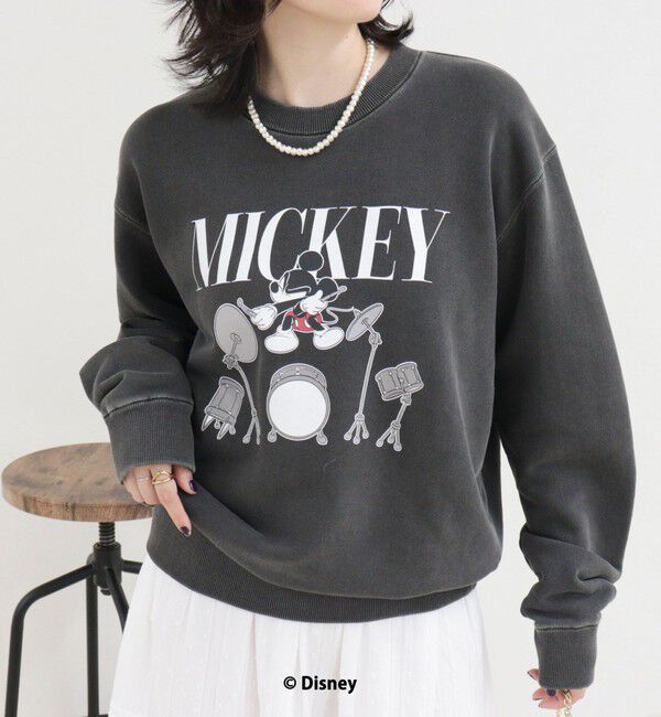 fredy emue「【GOOD ROCK SPEED/グッドロックスピード】MICKEYクルーネックプルオーバー」|スウェット・ジャージ|