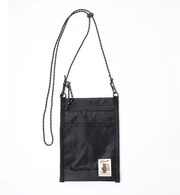 GLOSTER「【COBMASTER/コブマスター】Boxrip NECKPOUCH」|ポーチ|ブラック
