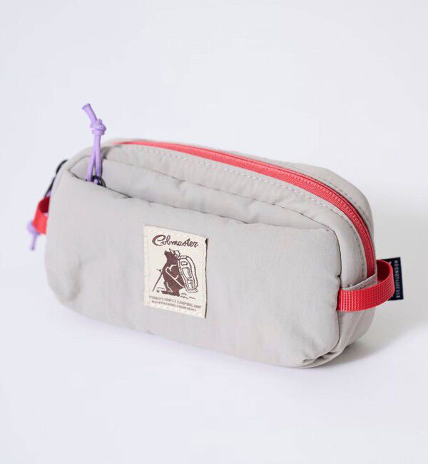 GLOSTER「【COBMASTER/コブマスター】PADDED MULTI POUCH S」|ポーチ|ライトグレー