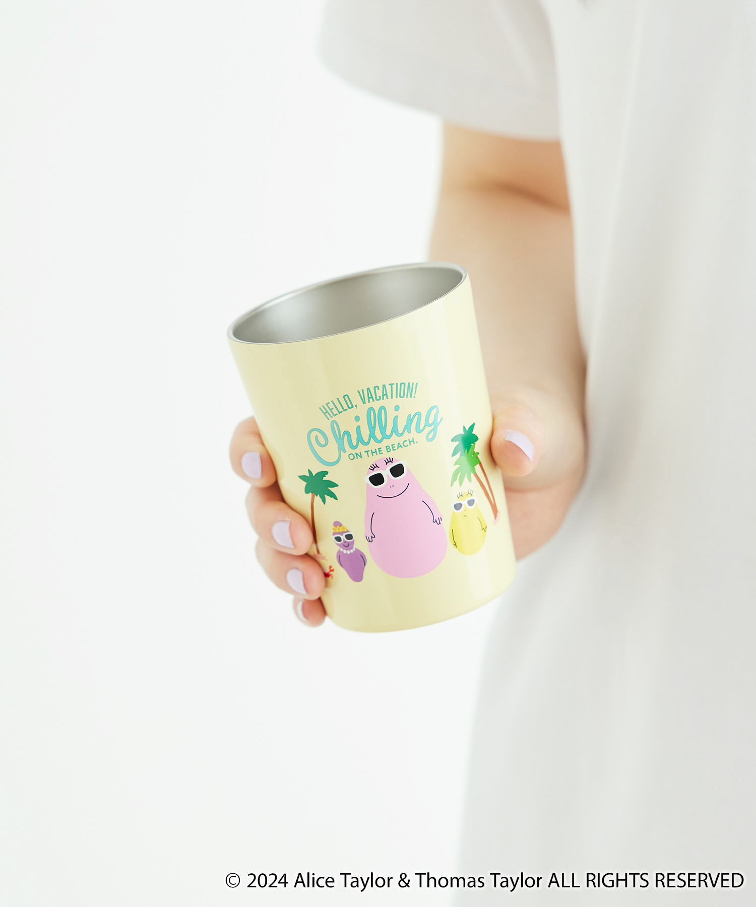 ROPE PICNIC PASSAGE「【BARBAPAPA(バーバパパ)】ステンレスタンブラー(S)バーケーション」|グラス・マグカップ|