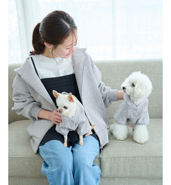 ROPE PICNIC PASSAGE「【DOG】刺繍ダンボールパーカー」|その他|