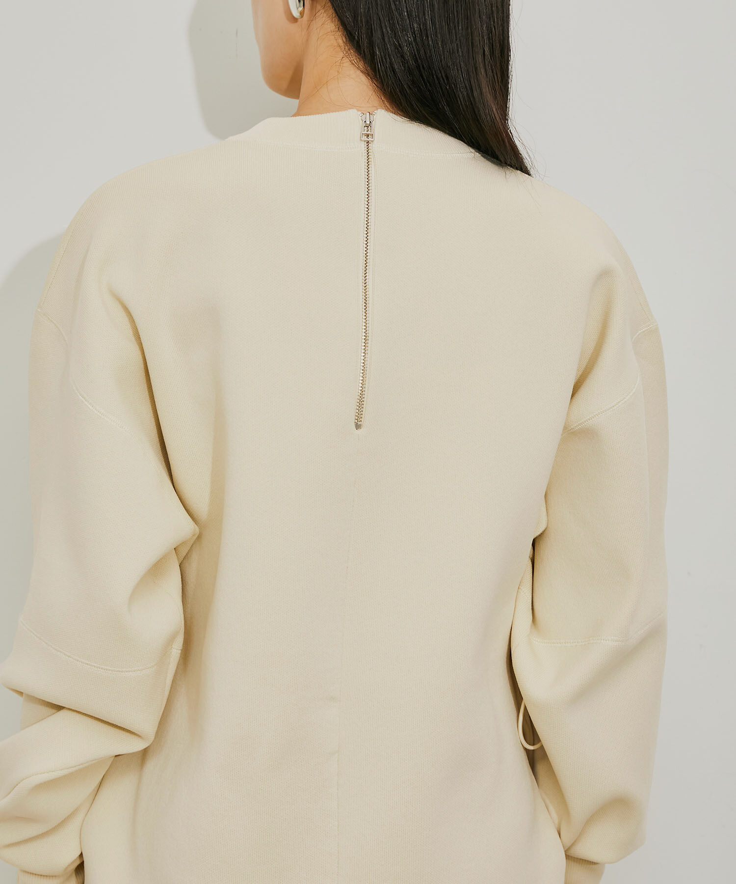 ADAM ET ROPE'「【サステナブル】フォルムニットワンピース」|ワンピース|