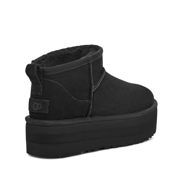 ADAM ET ROPE'「【UGG(アグ)】W CLASSIC ULTRA MINI PLATFORM」|ロングブーツ|