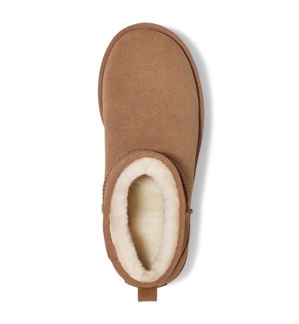 ADAM ET ROPE'「【UGG(アグ)】W CLASSIC ULTRA MINI PLATFORM」|ロングブーツ|