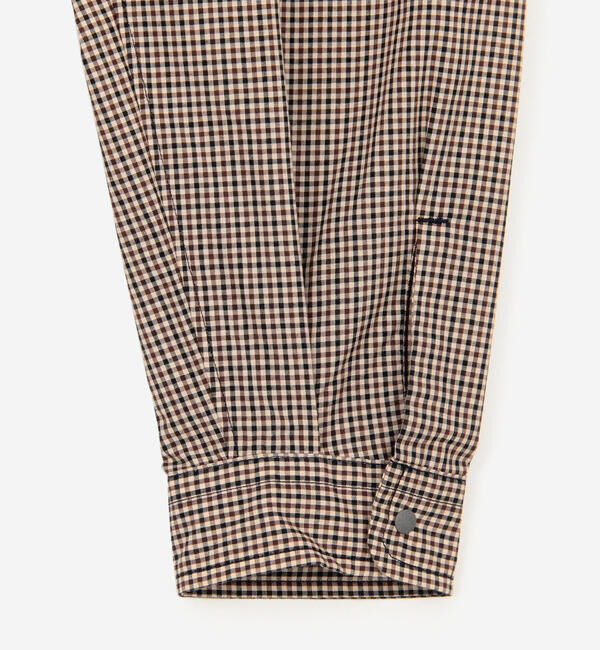 DANTON「DANTON | プランサーボタン 長袖シャツ PLAID WOMEN」|シャツ・ブラウス|