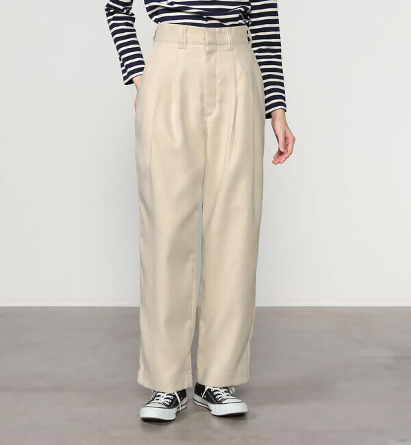  「THE SHINZONE |〈別注〉TOMBOY PANTS WOMEN」|チノ|