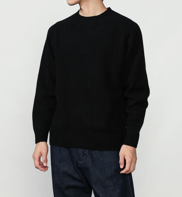Morris & Sons「MORRIS & SONS | ジーロンラム クルーネックニット MEN」|ニット・セーター|