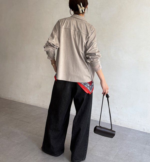  「【柔らかい着心地】袖シアーリブTEE」|Tシャツ・カットソー|