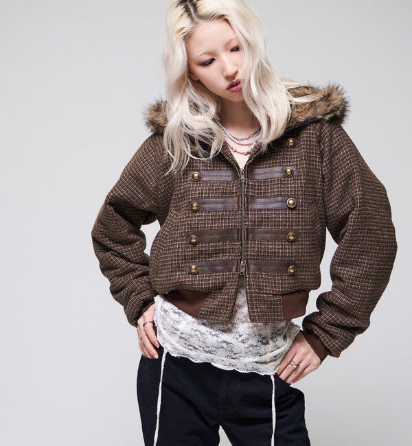  「【26AW LOOK掲載品番/WEB限定サイズあり】ナポレオンファーブルゾン」|ブルゾン・スタジャン|