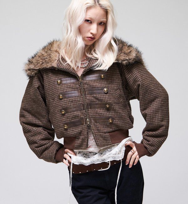  「【26AW LOOK掲載品番/WEB限定サイズあり】ナポレオンファーブルゾン」|ブルゾン・スタジャン|