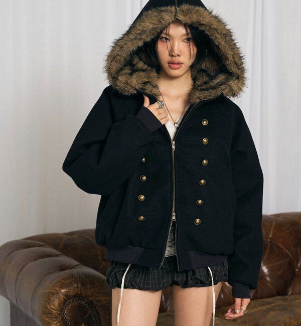  「【26AW LOOK掲載品番/WEB限定サイズあり】ナポレオンファーブルゾン」|ブルゾン・スタジャン|