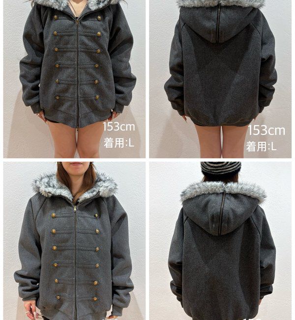  「【26AW LOOK掲載品番/WEB限定サイズあり】ナポレオンファーブルゾン」|ブルゾン・スタジャン|