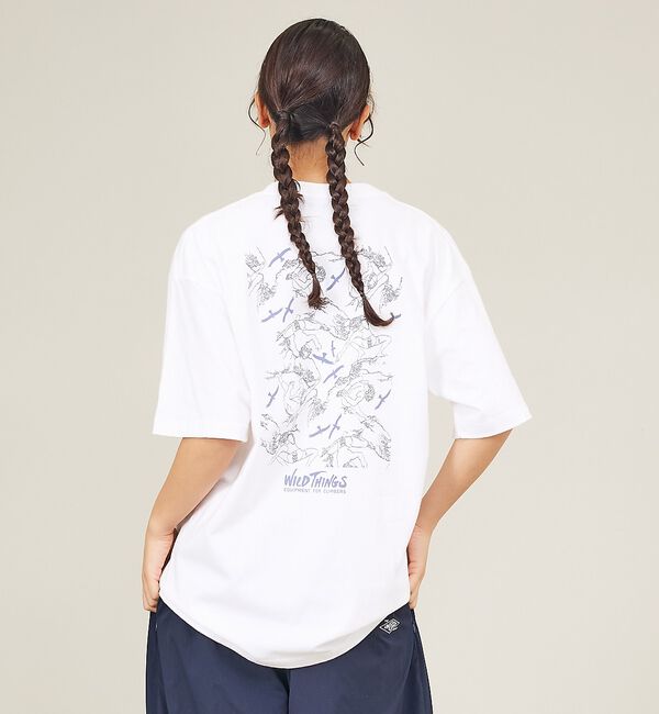ABAHOUSE「【WILDTHINGS / ワイルドシングス】80'S CLIMBER TEE」|Tシャツ・カットソー|