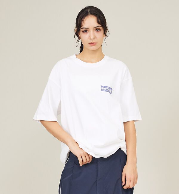 ABAHOUSE「【WILDTHINGS / ワイルドシングス】80'S CLIMBER TEE」|Tシャツ・カットソー|