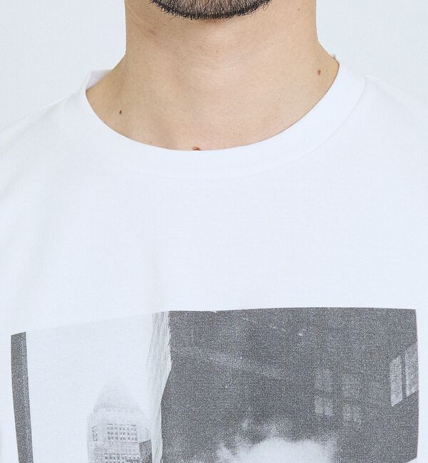 ABAHOUSE「【CITY PHOTO】 半袖Tシャツ」|Tシャツ・カットソー|