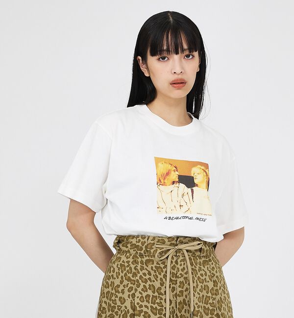 ABAHOUSE「【BROCKUM / ブロッカム】KENJI KUBO / KURT COBAI」|Tシャツ・カットソー|ホワイト系その他1