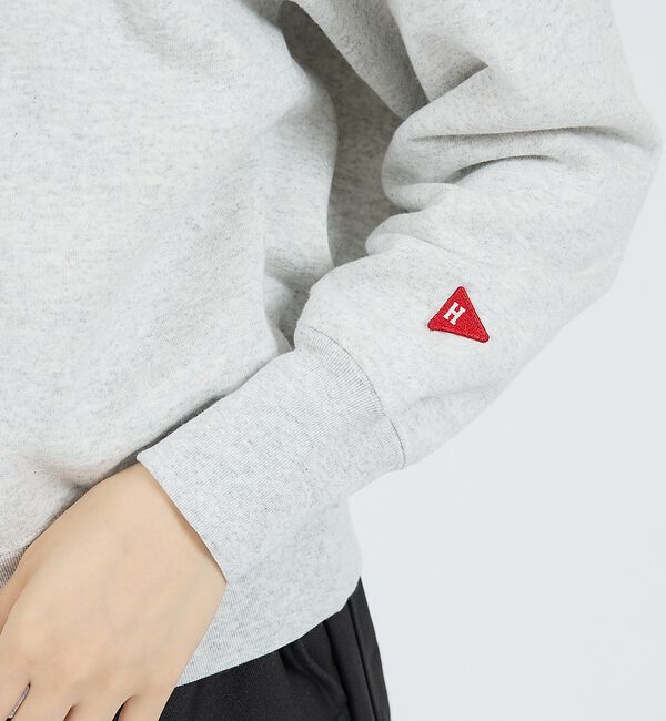 Rouge vif「【Healthknit/ヘルスニット】クラシックスウェット レースアップカラー長」|スウェット・ジャージ|